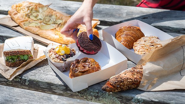 Assorted pastries from Born and Bread in Newtown.
