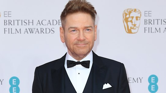 Kenneth Branagh at the BAFTAs.