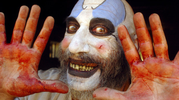Sid Haig in cult horror film <i>The Devil’s Rejects</i>.