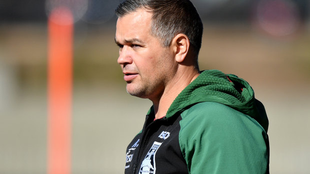 "We're certainly not getting carried away": Anthony Seibold.