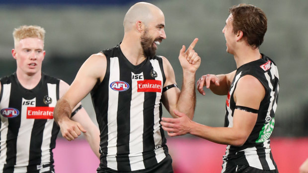 Collingwood's Steele Sidebottom is no certainty to captain the club this week, despite being the most senior deputy to the injured Scott Pendlebury. 