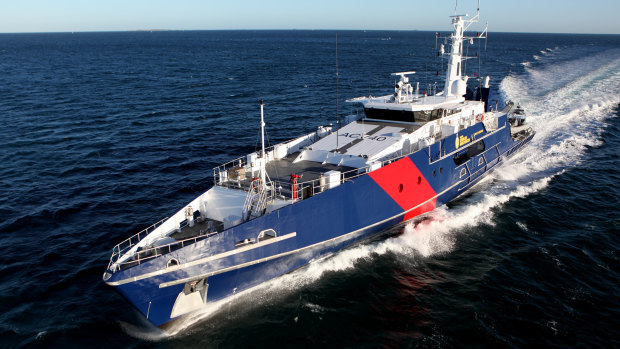 Four of the Australian Border Force's eight Cape Class patrol boats are believed to be docked for maintenance at present.