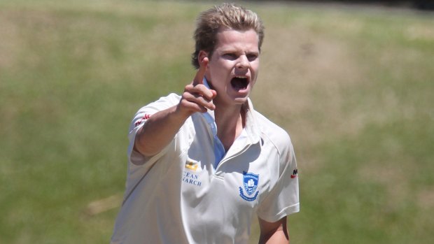 Welcome return: Steve Smith in his last stint playing for Sutherland.
