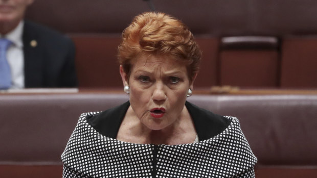 Senator Pauline Hanson said the government had agreed to One Nation's demand to legislate a definition of academic freedom as part of its higher education reforms.