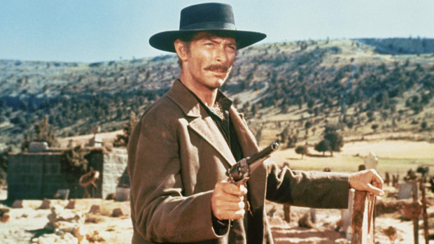 Lee Van Cleef in the Good, the Bad and the Ugly.