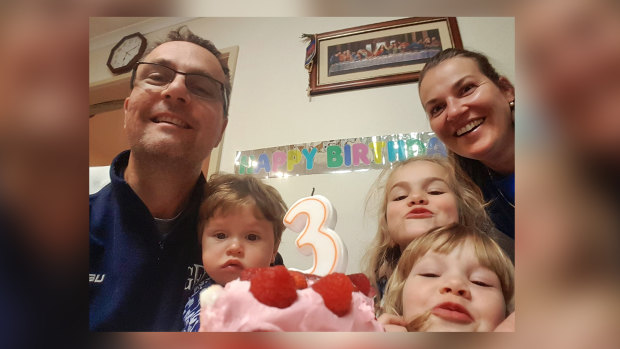 Tomislav Perinovic, 48, and his wife Katie, 42. Ms Perinovic and their three children aged 3, 5, and 7 were found dead in their Tullamarine home. 