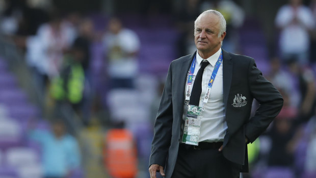 Troubled waters: Socceroos coach Graham Arnold has plenty to think about after the team's horrific start to the Asian Cup.