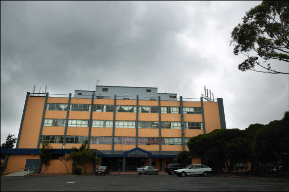 The old Albert Park College in 2005.