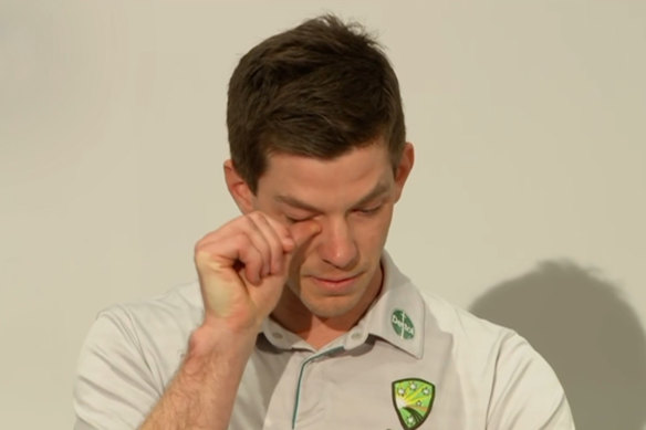 Tim Paine quit as Test captain after the scandal in 2021.
