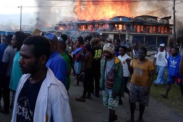 Dozens were killed during a violent protest in Wamena, Papua province.