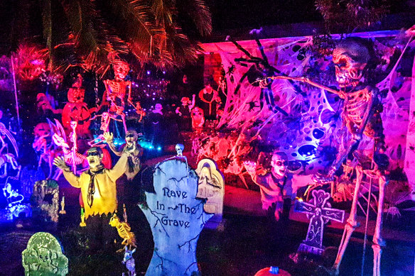 Dee Ken’s Spooktacular Haunted House in Hoppers Crossing.