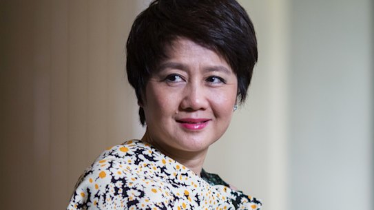 Angela Leong has reached an agreement to look after the superannuated greyhounds until they can be adopted.