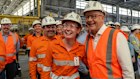 Anthony Albanese visited the Boyne aluminium smelter this month.