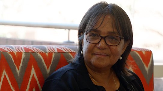 Sandra Brogden, Indigenous consultant at Geelong Grammar School, in the NITV documentary Off Country.