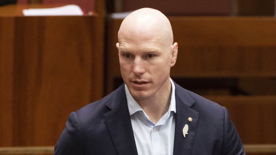 Independent senator David Pocock.