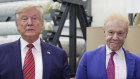 Then-president Donald Trump and Anthony Pratt during the official opening of Pratt Industries’ Wapakoneta recycling and paper plant in Ohio in 2019.