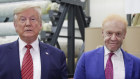 Then-president Donald Trump and Anthony Pratt during the official opening of Pratt Industries’ Wapakoneta recycling and paper plant in Ohio in 2019.