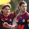 Kalyn Ponga and Reece Walsh.