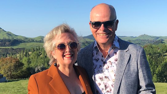 Jane Caro has been with her husband since 1975.