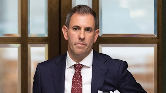 Federal Treasurer Jim Chalmers. 