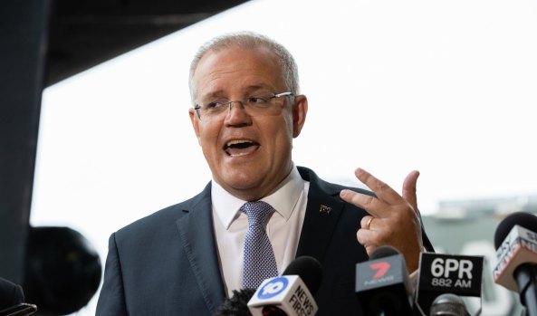 Australian Prime Minister Scott Morrison commits $70m for roadworks in a key marginal seat. 