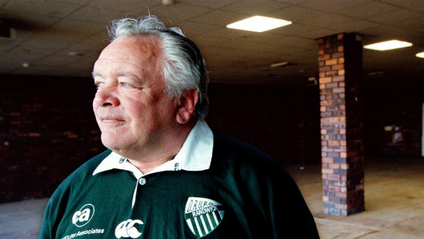 Much-loved Randwick identity and former club president Jeffrey Sayle.