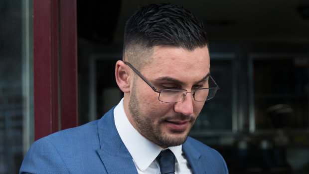 Salim Mehajer outside court in June last year. He is currently serving a jail term in Cooma Correctional Centre.