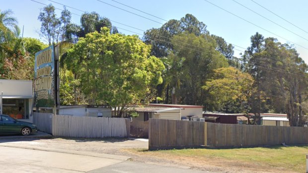 The scene of one of the crimes, Nambour Caravan Park on Queensland’s Sunshine Coast. 