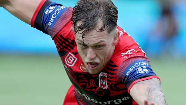 Cam McInnes was injured in the final of the NRL Nines in Perth.