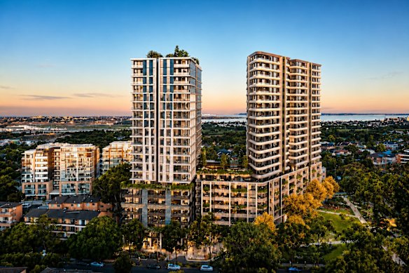 Billbergia’s Arncliffe Central project.