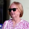 Maree Mavis Crabtree at her murder trial at the Supreme Court in Brisbane on Wednesday, April 8.