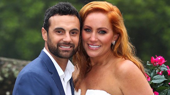 Cam and Jules from Married At First Sight.