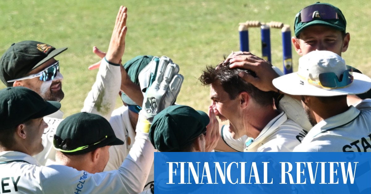 Boxing Day Test cricket 2023 Australia beat Pakistan in stunning match.