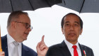 Prime Minister Anthony Albanese and Indonesian President Joko Widodo in Sydney on Tuesday.