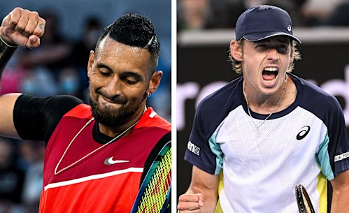 Alex de Minaur and Nick Kyrgios are competing in next week’s UTS event in New York ahead of the US Open.