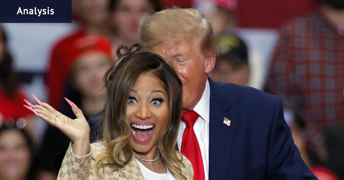 Trump’s election rallies are getting weirder and looser – and more racist