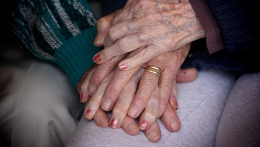 A caring hand for dementia.