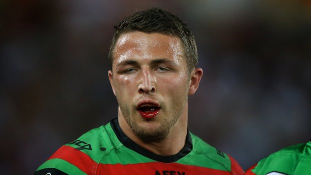 Rare company: Cronk's effort puts him alongside other famous grand final efforts, like Sam Burgess in 2014.