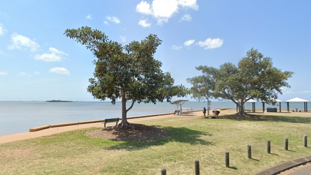 Open water off Reserve Esplanade in Wellington Point in Redland City, east of Brisbane.