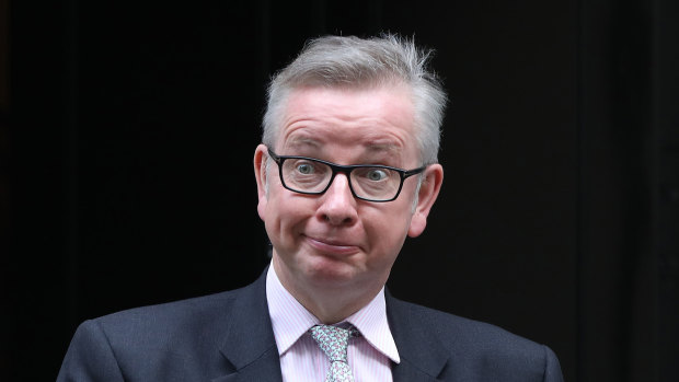 Environment Secretary Michael Gove quipped that he'd need a gin and tonic to get through the political turbulence.