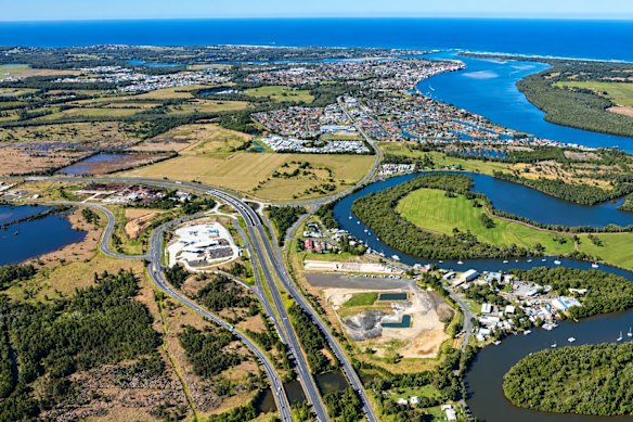 The 8.3 hectare site at 45-65 Smith Drive, West Ballina.