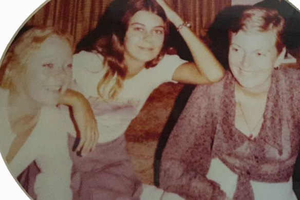 Deborah Smykalla (left) with sisters Diana and Elke. 