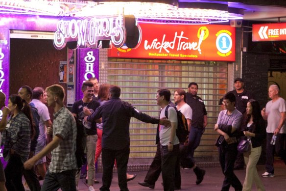 The former red-light district’s boozy days are behind it.