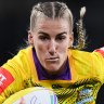 Leading light: Jillaroos captain Ali Brigginshaw helps her team to a big win over New Zealand.
