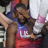 The staggering 200m upset, the wheelchair and the secret illness
