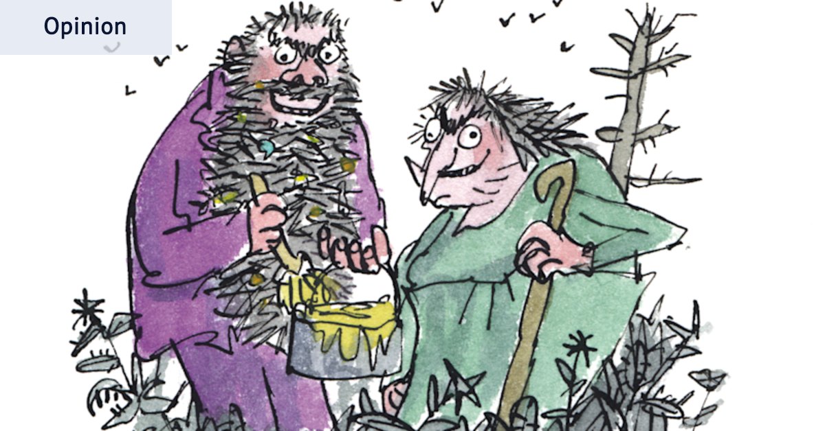 If kids read The Twits and laugh, hairy-faced men will just have to cope
