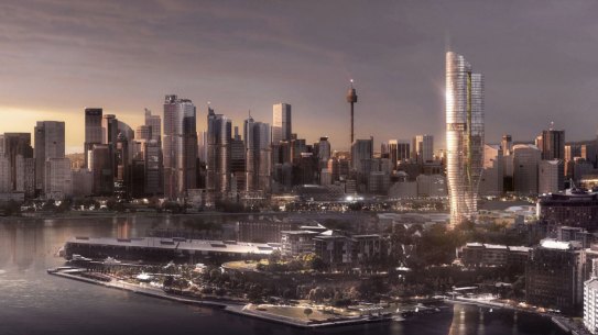 Proposed tower for The Star.