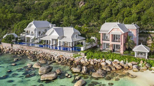 The JW Marriott Phu Quoc Emerald Bay Resort & Spa was designed to resemble a mythical, abandoned 19th-century French university.