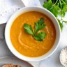 Classic pumpkin soup.