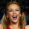 Kylie Minogue basks in the glory as Padam Padam races up the charts